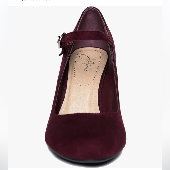 Mary Jane Heels vegan suede 9 - Picture 5 of 11